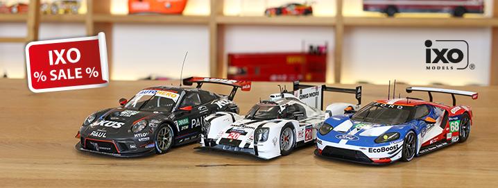 Ixo SALE % Ixo racing models at a special price